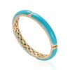 The-Nile-New+Edition-18+Karat-Yellow+Gold-White+Diamonds-Turquoise-Bangle