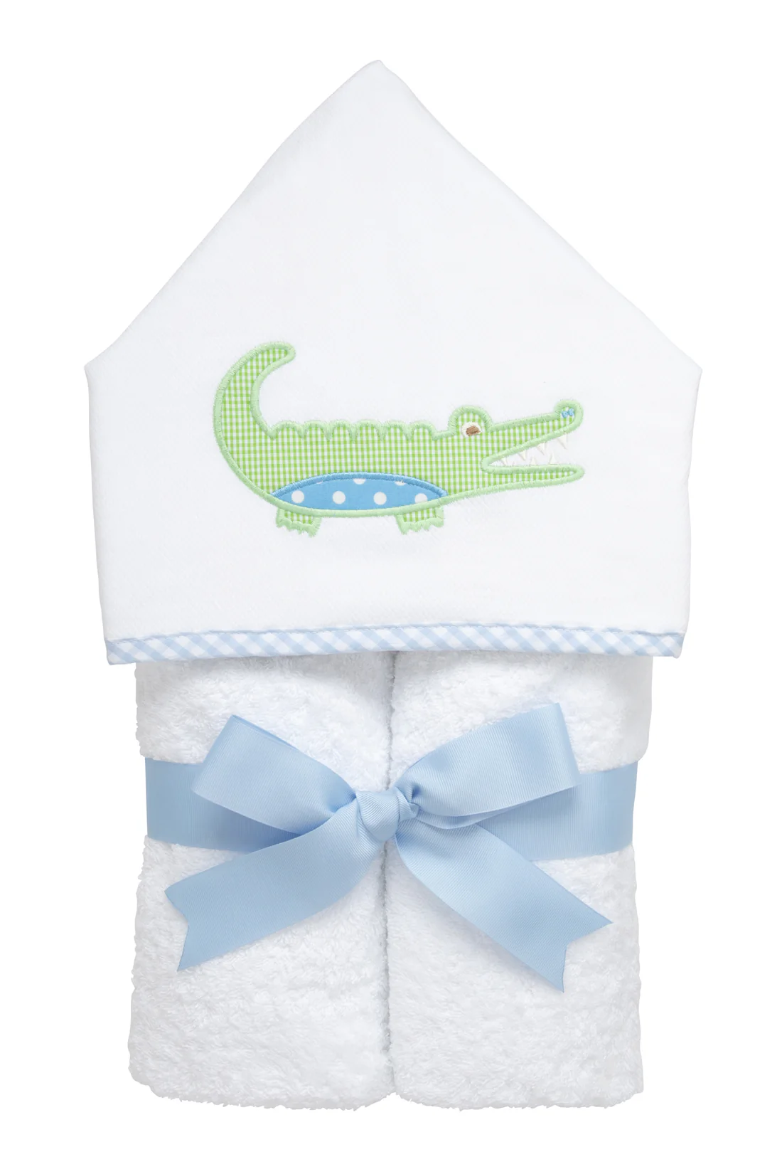 Alligator Everykid Towel, Blue