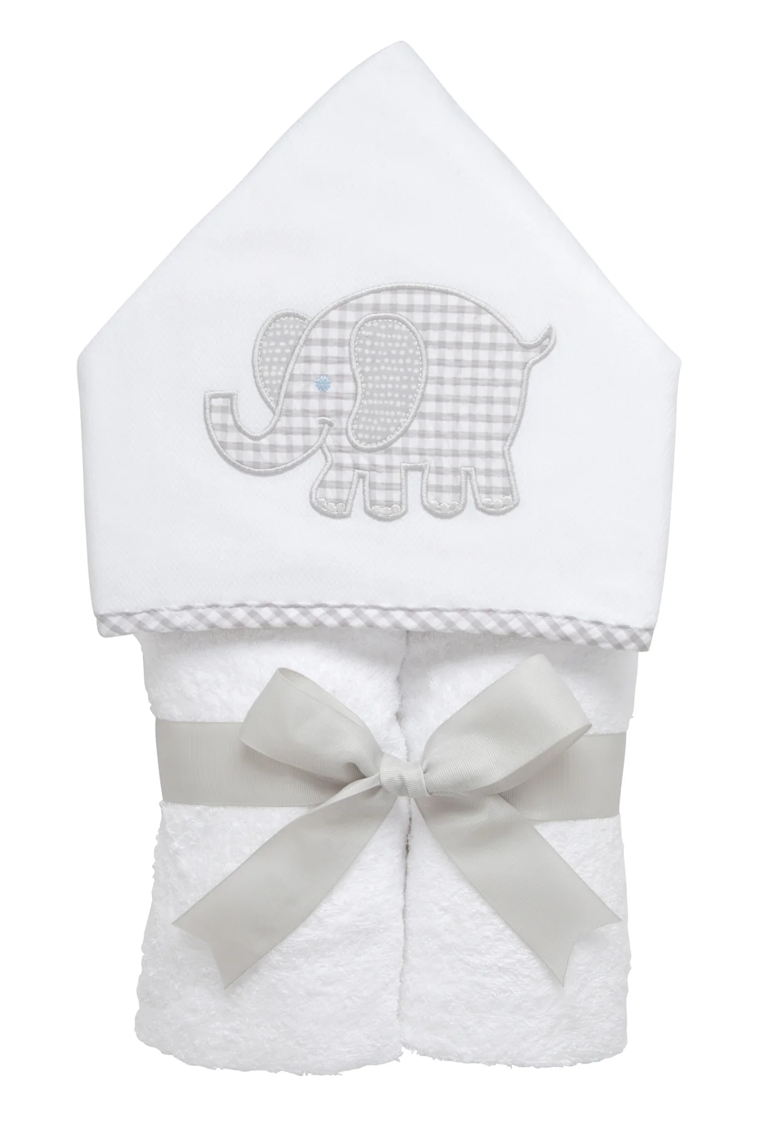 Elephant Everykid Towel, Gray