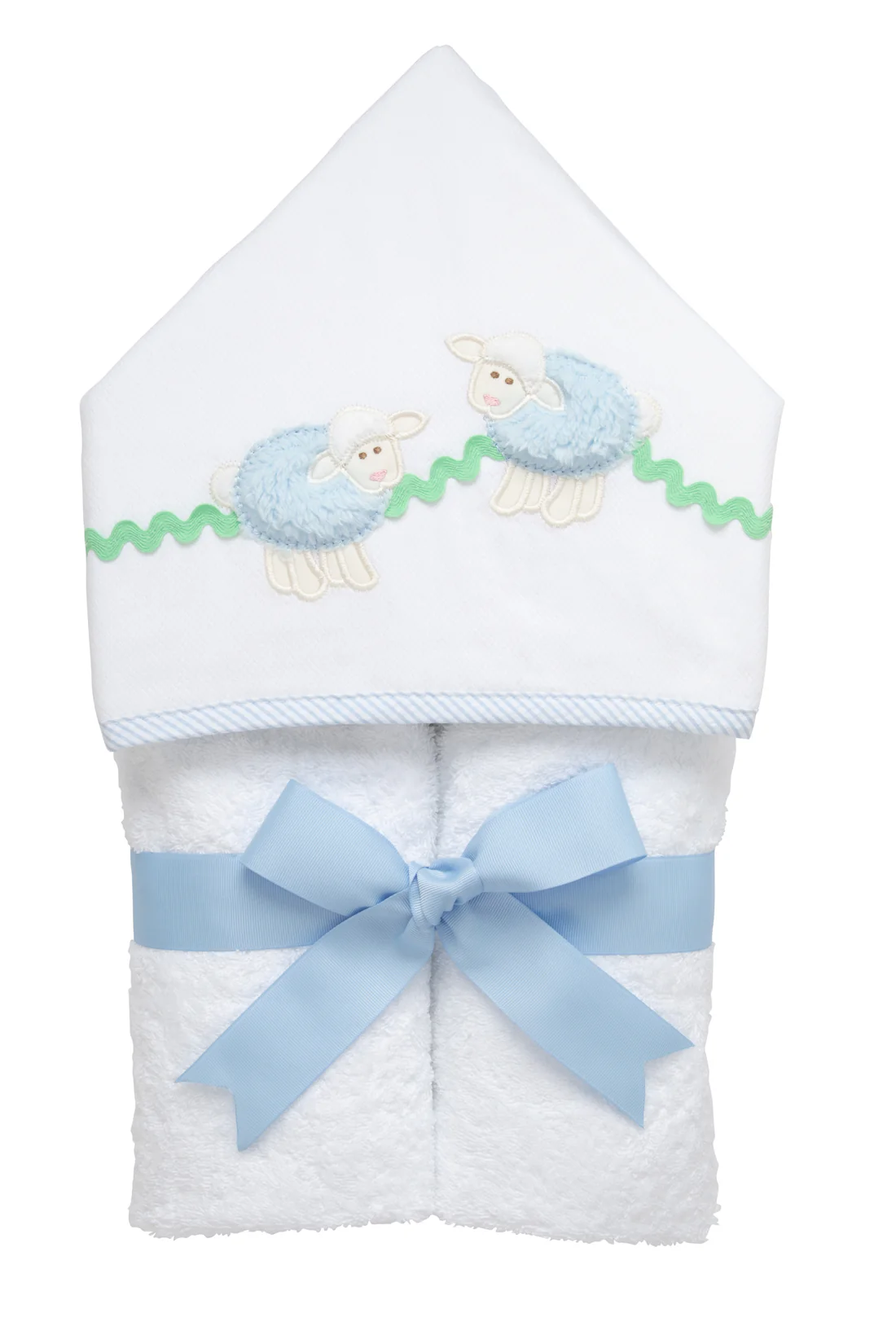 Lamb Everykid Towel, Blue