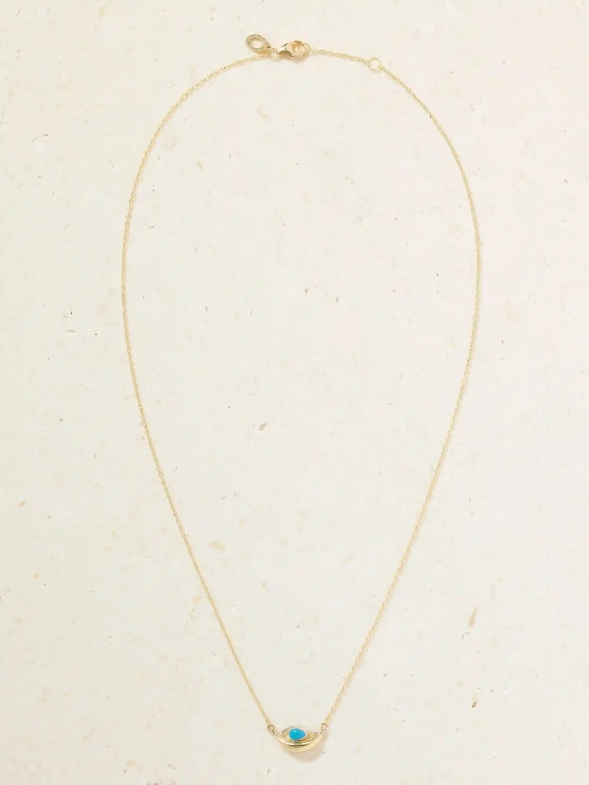 18-Karat Gold Turquoise Necklace