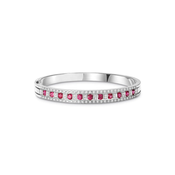 Belle Epoque Bracelet White Gold With Diamond and Ruby