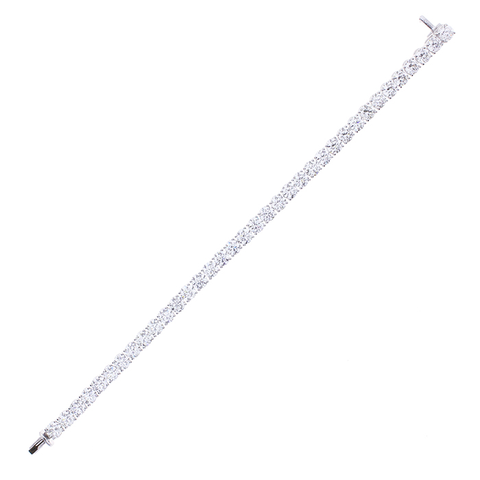 Tennis Bracelet White Gold With Diamond