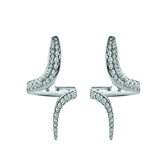 Eden Earrings White Gold With Diamond