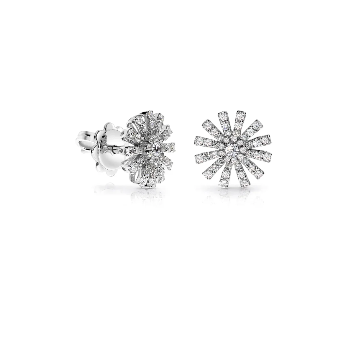 Margherita Earrings White Gold With Diamond