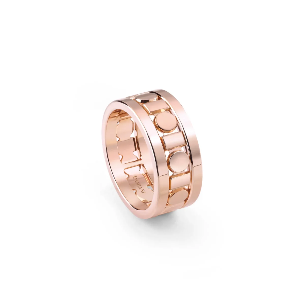 Belle Époque Reel Ring Pink Gold