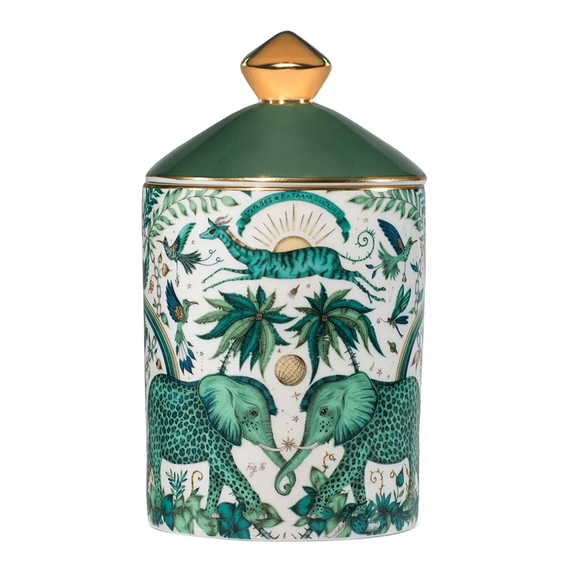 Emma J Shipley Zambezi Vetiver & Damask Rose Candle