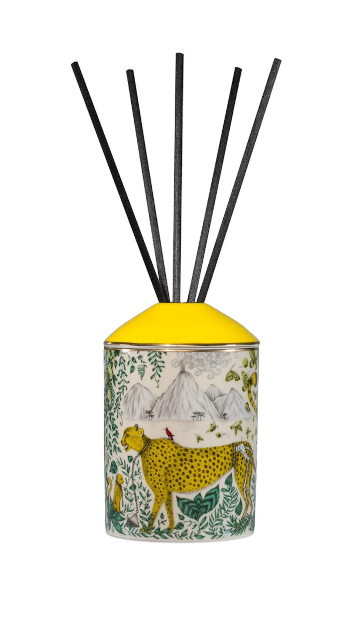 Emma J Shipley Cheetah Lemon Zest & Vetiver Diffuser