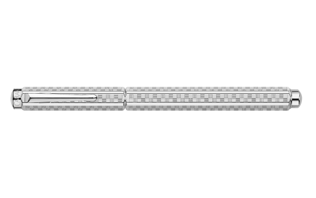 Rollerball Pen Ecridor™ Damier Grey Silver