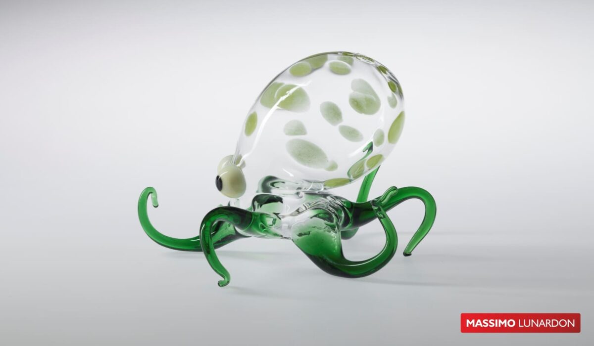 Decorative Green Octopus