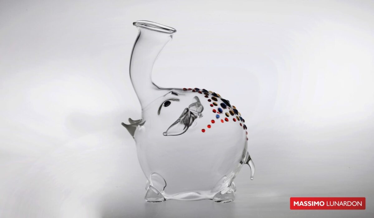 Indian Elephant Decanter